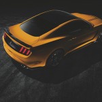 Ford Performance Aileron Style GT500 Noir Lustré 2015-2023 Mustang coupé 